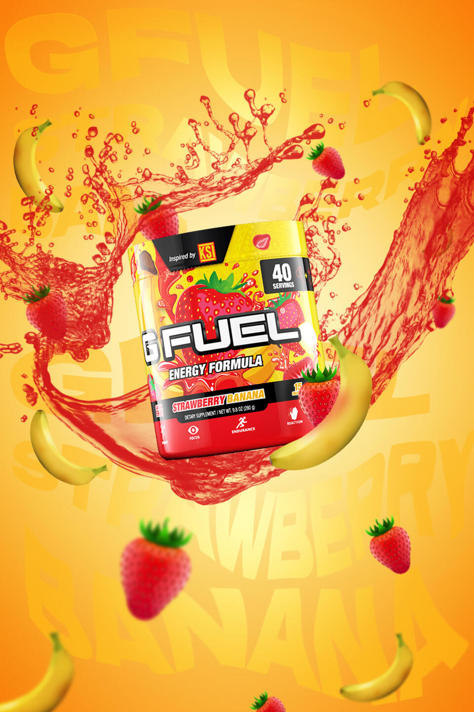 G FUEL Strawberry Banana Splash