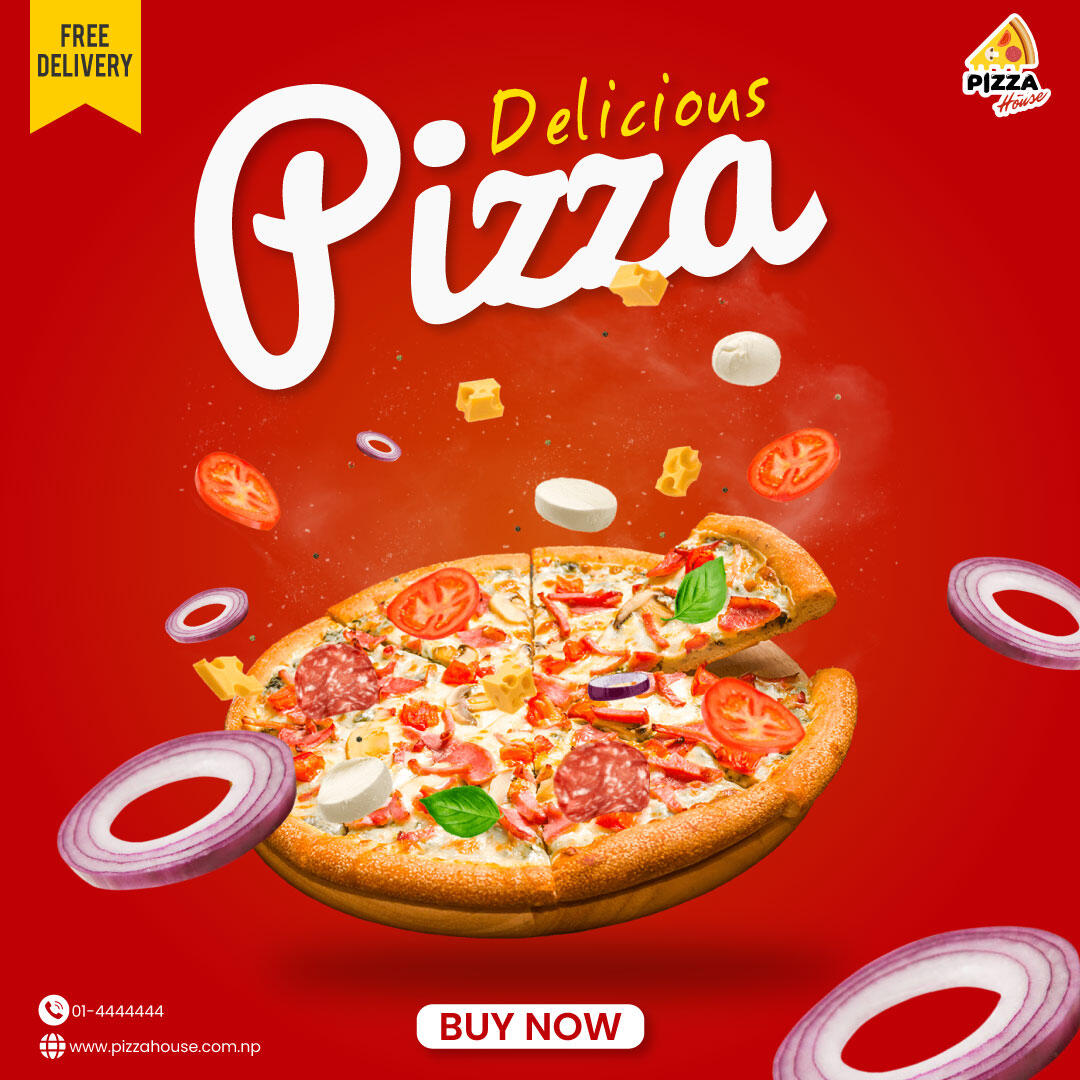 Delicious Pizza House Campaign