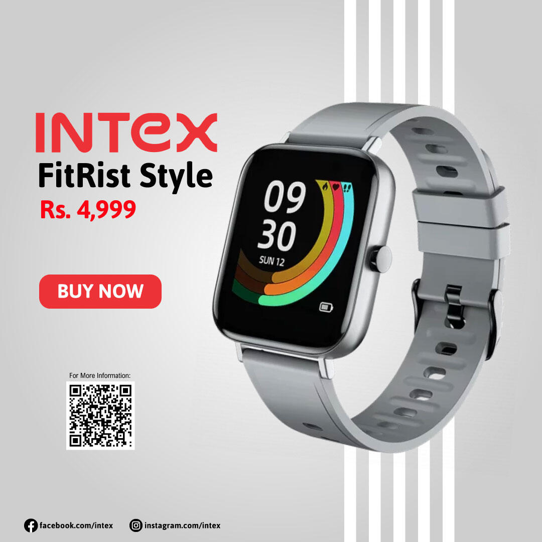 Intex FitRist Style Smartwatch