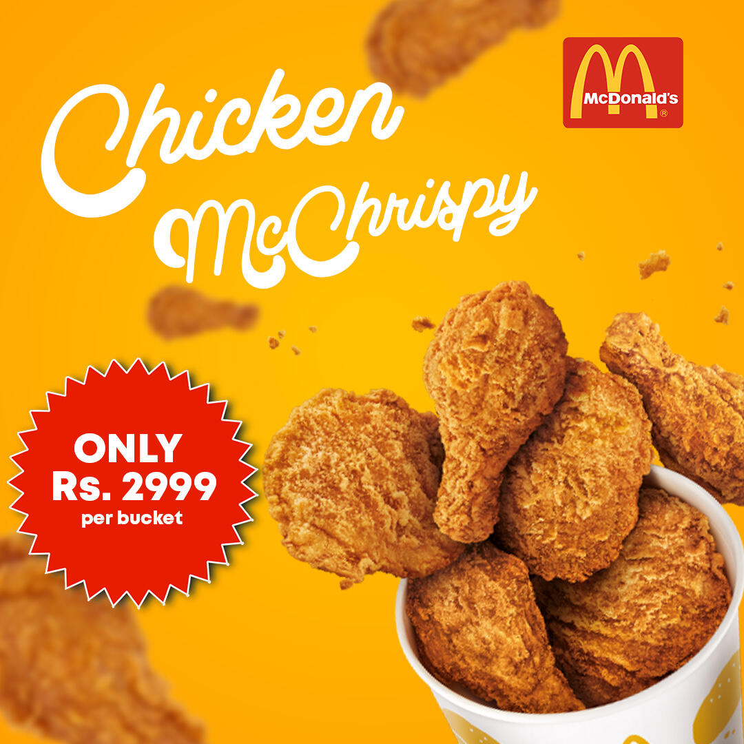 McDonald's Chicken McCrispy Bucket